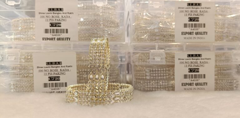 500 NO ROSE GOLD KADA 12 PIS PAKING