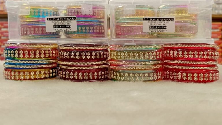 BOROSIL KANCH SET LESS STONE 4 SET